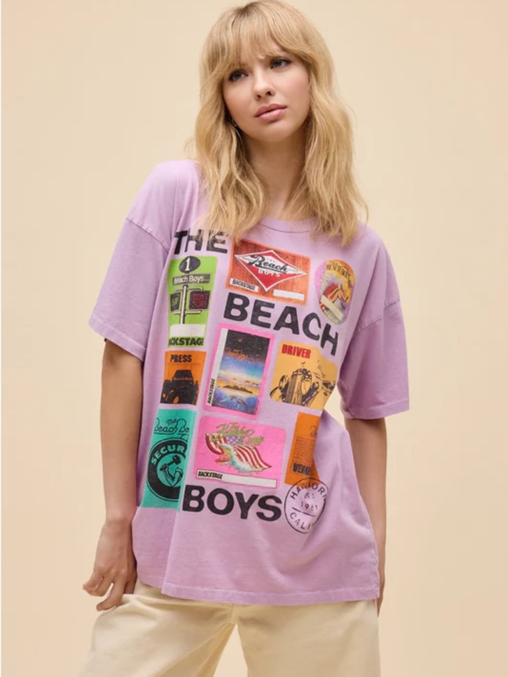 Daydreamer The Beach Boys Backstage Merch Tee NWT New